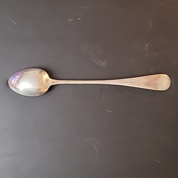 Antique Silverplate Large Serving Spoon - Picture 2 of 12